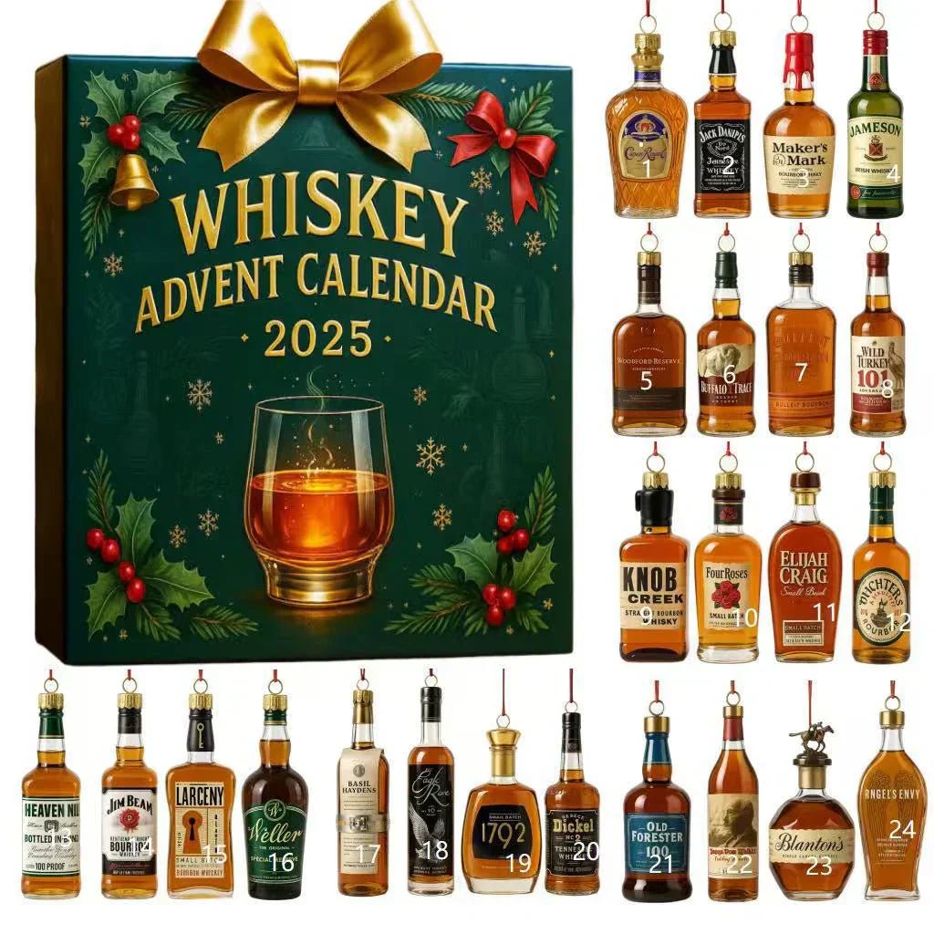 🔥Buy 2+ get free shipping🔥 2025 Whiskey Advent Calendar - statlk