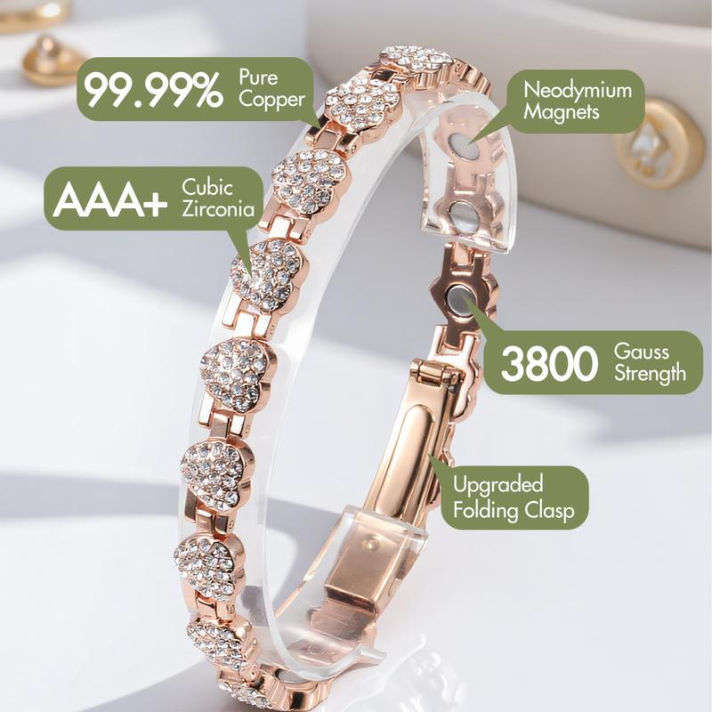 🔥LAST DAY 70% OFF🔥-Pure Copper Bracelets for Women — Boost Circulation, Banish Fatigue