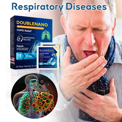 FDA Approved  DoubleNano COPD Relief Patch (💝 Cough, wheezing, shortness of breath, sputum, stuffy nose, bronchitis, bronchitis, allergy symptoms, lung discomfort)
