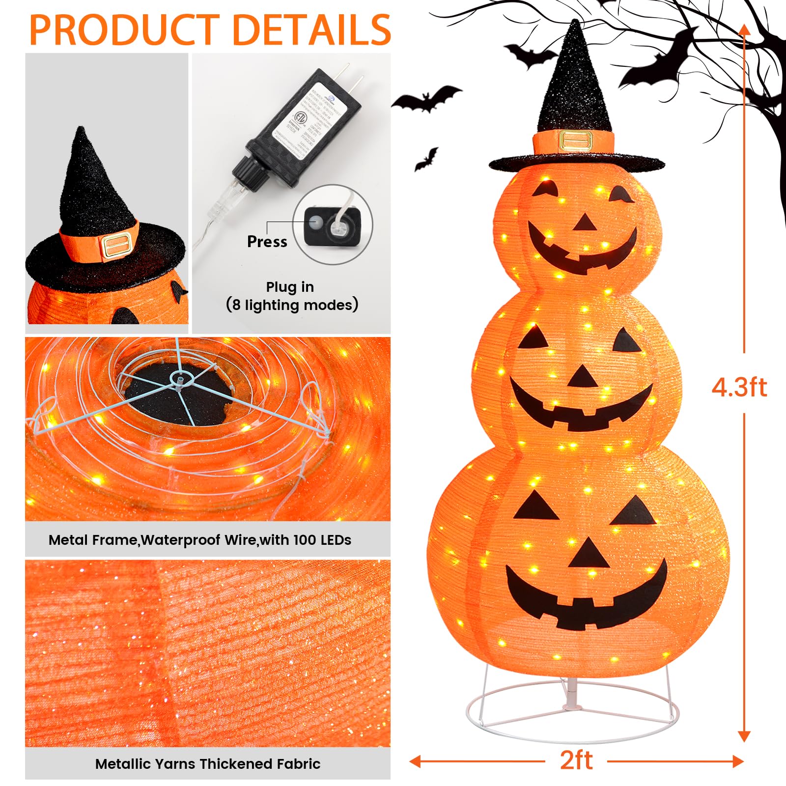 🔥Super price reduction🎃Halloween Foldable Pumpkin Decoration✨ - statlk