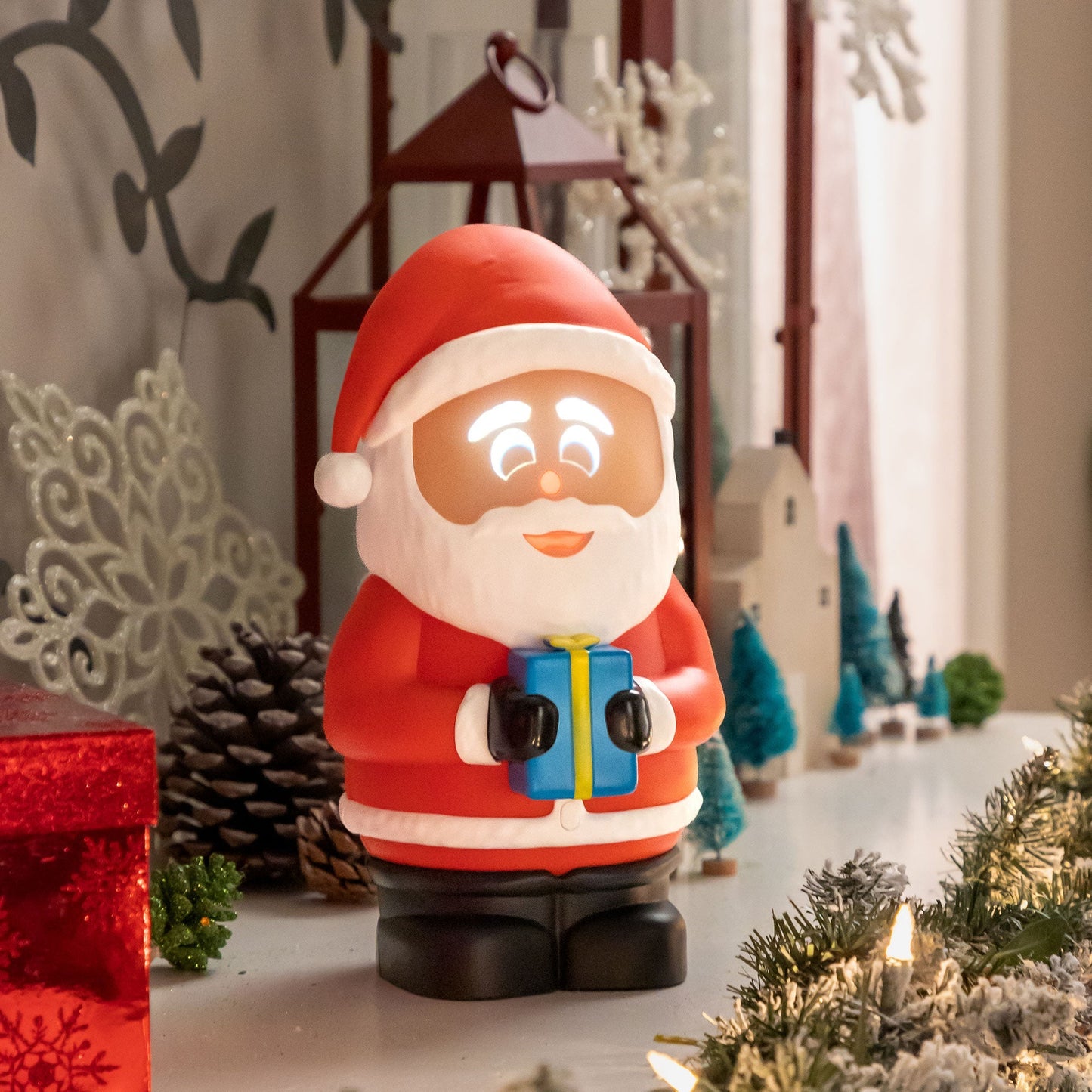 🎅Christmas Sale 49% Off ⛄️FrostByte (Mr. Chill) Talking Animated Blink Snowman with Built in Projector & Speaker Plug'n Play🎄 - statlk