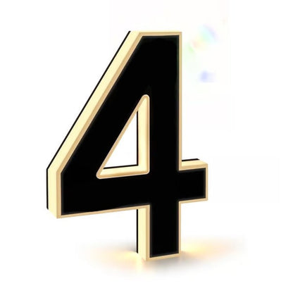 Lighted House Numbers for Outside