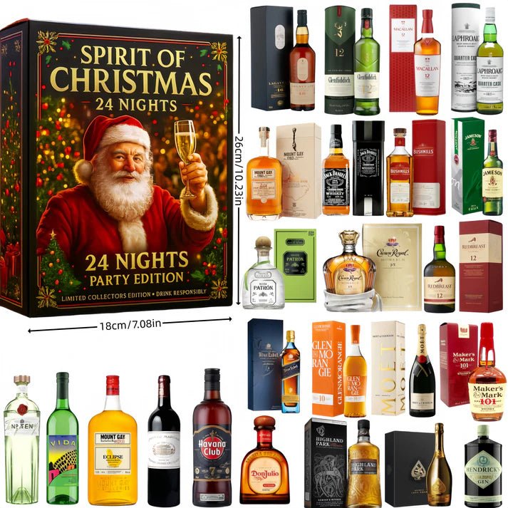 🔥Buy 2+ get free shipping🔥 2025 Whiskey Advent Calendar - statlk