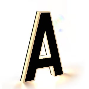 Lighted House Numbers for Outside