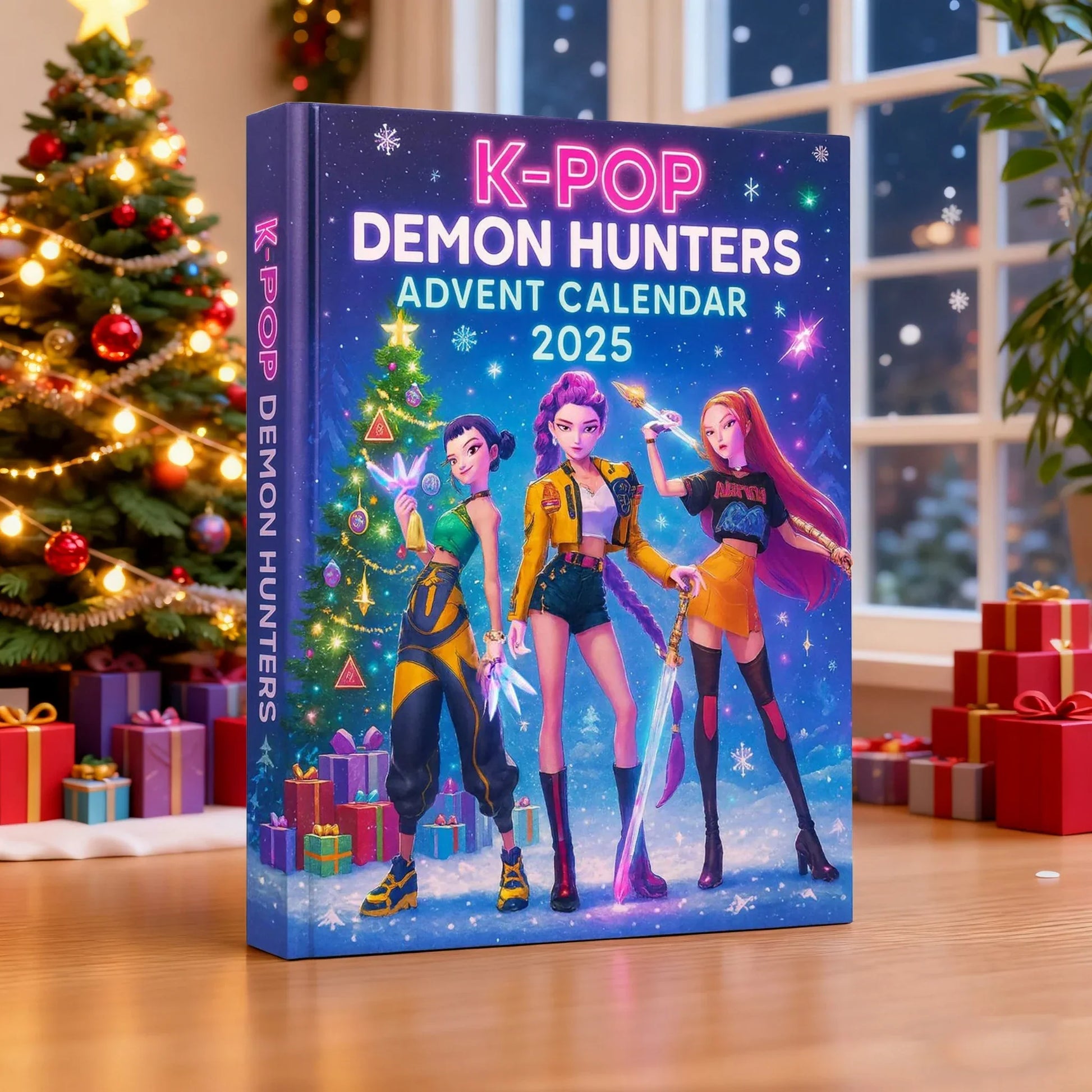 🔥Last Day 50% OFF - 🎄Kpop Demon Hunters Advent Calendar 2025 - statlk